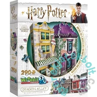 Wrebbit 290 db-os 3D puzzle - Harry Potter - Madam Malkin talárszabászata és fagylaltszalon (00510)