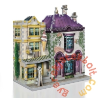 Wrebbit 290 db-os 3D puzzle - Harry Potter - Madam Malkin talárszabászata és fagylaltszalon (00510)