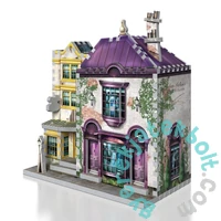 Wrebbit 290 db-os 3D puzzle - Harry Potter - Madam Malkin talárszabászata és fagylaltszalon (00510)