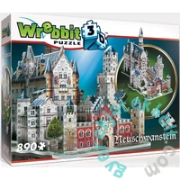 Wrebbit 890 db-os 3D puzzle - Neuschwanstein kastély (02005)