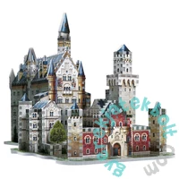 Wrebbit 890 db-os 3D puzzle - Neuschwanstein kastély (02005)