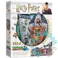 Wrebbit 285 db-os 3D puzzle - Weasley Varázsvicc Bolt és Reggeli Próféta (00511)