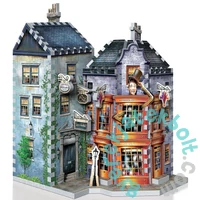 Wrebbit 285 db-os 3D puzzle - Weasley Varázsvicc Bolt és Reggeli Próféta (00511)