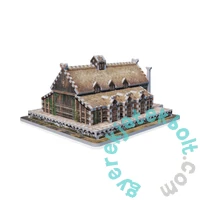 Wrebbit 445 db-os 3D puzzle - A Gyűrűk Ura - Golden Hall - Edoras (01016)