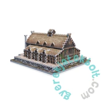 Wrebbit 445 db-os 3D puzzle - A Gyűrűk Ura - Golden Hall - Edoras (01016)