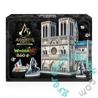 Wrebbit 860 db-os 3D puzzle - Assassin’s Creed Unity - Notre-Dame (02023)