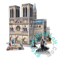 Wrebbit 860 db-os 3D puzzle - Assassin’s Creed Unity - Notre-Dame (02023)
