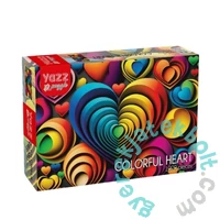 Yazz 1000 db-os puzzle - Colorful Heart (3831)