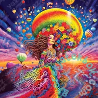 Yazz 1023 db-os puzzle - Fly With Flowers (1906)