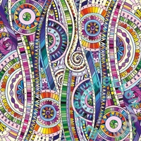 Yazz 1023 db-os puzzle - Geometric Mosaic (3842)