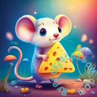 Yazz 1023 db-os puzzle - Lovely Mouse (3845)