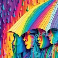 Yazz 1023 db-os puzzle - Rain-Bow (3843)