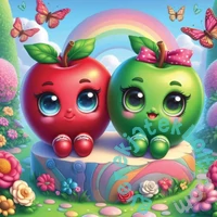 Yazz 1023 db-os puzzle - Cute Apples (3878)