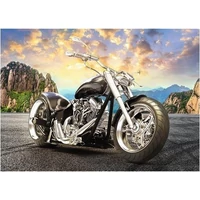 Trefl 500 db-os puzzle - Fekete motor (37384)