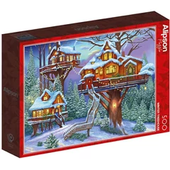 Alipson 500 db-os puzzle - Winter Treehouse (50003)