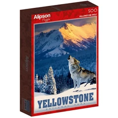 Alipson 500 db-os puzzle - Yellowstone Wolf (50008)