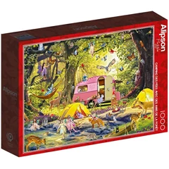 Alipson 1000 db-os puzzle - Fairy Campsite with Friends of the Forest (50050)