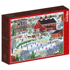 Alipson 500 db-os puzzle - Duck Pond in Winter (50135)