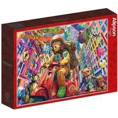 Alipson 1000 db-os puzzle - Teddy on the Go (50156)