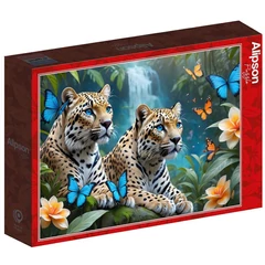Alipson 1000 db-os puzzle - Two Leopards (50163)