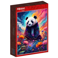Alipson 1000 db-os puzzle - Colourful Panda (50218)