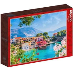 Alipson 500 db-os puzzle - Colourful village of Assos - Greece (50226)
