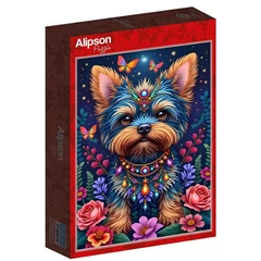 Alipson 1000 db-os puzzle - Dog in Flowerland (50236)