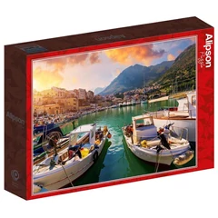 Alipson 1000 db-os puzzle - Port and Fishing Boats - Sicily (50248)