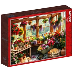 Alipson 1000 db-os puzzle - Nap in the Greenhouse (50256)