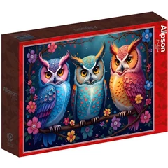 Alipson 1000 db-os puzzle - Owls and Enchanted Night (50257)