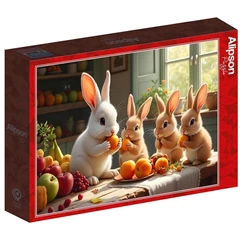 Alipson 1000 db-os puzzle - The Little Rabbits' Feast (50264)