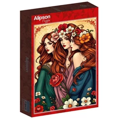 Alipson 1000 db-os puzzle - The Three Flower Muses (50267)