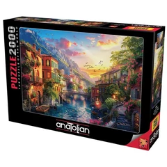 Anatolian 2000 db-os puzzle - Mediterranean Village (3969)