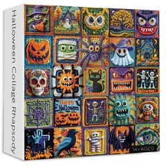 Bboldin 1000 db-os puzzle - Halloween Collage Rhapsody (PT-239)