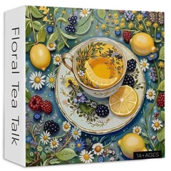 Bboldin 1000 db-os puzzle - Floral Tea Talk (PT-302)