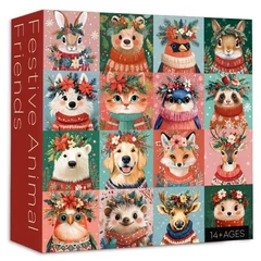 Bboldin 1000 db-os puzzle - Festive Animal Friends (Z-1099)