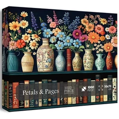 Bboldin 1000 db-os puzzle - Petals & Pages (Z-1534)