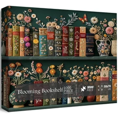 Bboldin 1000 db-os puzzle - Blooming Bookshelf (Z-1734)