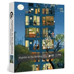 Bboldin 1000 db-os puzzle - Nightlife In The Building (Z-1979)