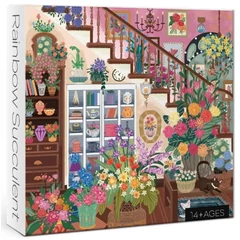 Bboldin 1000 db-os puzzle - Rainbow Succulent (Z-379)