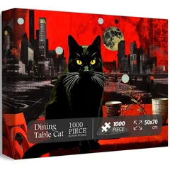 Bboldin 1000 db-os puzzle - Dining Table Cat (Z-483)
