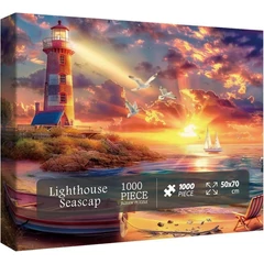 Bboldin 1000 db-os puzzle - Lighthouse Seascap (Z-527)