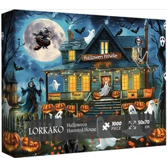 Bboldin 1000 db-os puzzle - Halloween Haunted House (Z-577)