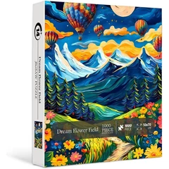 Bboldin 1000 db-os puzzle - Dream Flower Field (Z-852)