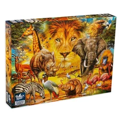 Black Sea 1000 db-os puzzle - In the heart of Africa (BS72112)