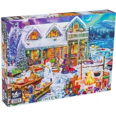 Black Sea 1000 db-os Premium puzzle - The Joys of Winter (BS72215)