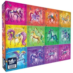 Black Sea 1000 db-os Premium puzzle - Rainbow Unicorns (BS72217)