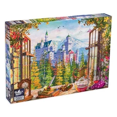 Black Sea 1000 db-os Premium puzzle - A View of Neuschwanstein Castle (BS72301)