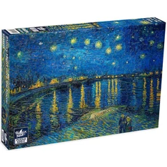 Black Sea 500 db-os puzzle - Starry Night over the Rhone (BS82216)
