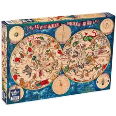 Black Sea 500 db-os puzzle - Sky Map, 1670, Frederick de Witt (BS82230)